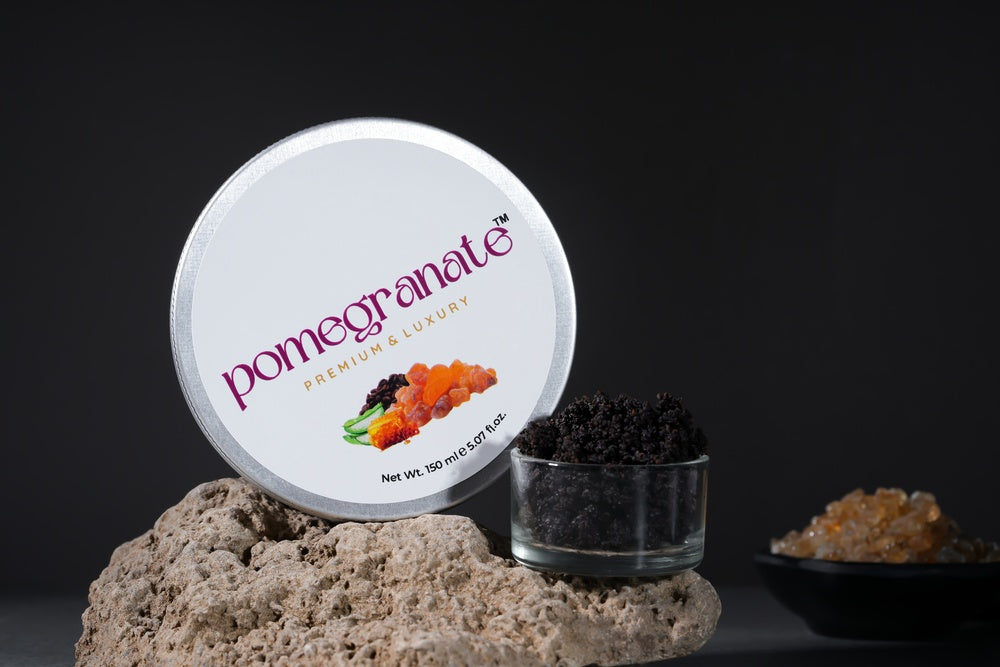 pomegranate™ Frankincense essential oil and coffee blended face/body scrub