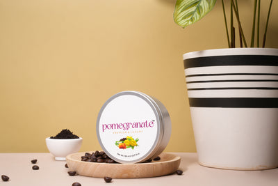 pomegranate™ Ylang Ylang essential oil and coffee blended face/body scrub