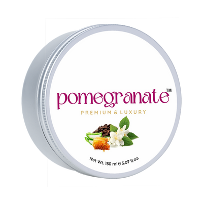 pomegranate™ Neroli essential oil and coffee blended face/body scrub